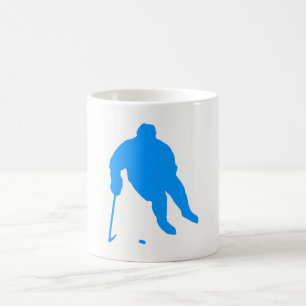 Caneca De Café Hockey Silhouette