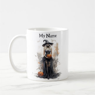 Caneca De Café Hocus Pocus Sips: Copa Personalizada da Bruxa do H