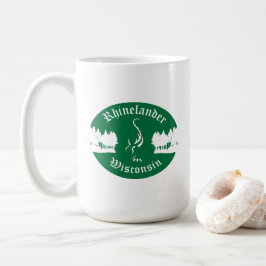Caneca De Café Hodag, Rhinelander, Wisconsin Coffee Mug