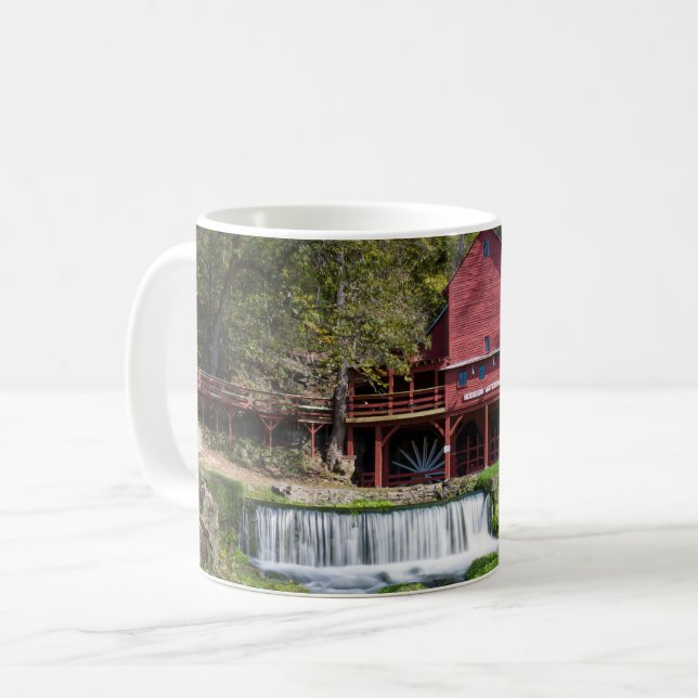 Caneca De Café Hodgson Water Mill Landscape Coffee Mug (Frente Esquerda)