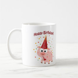 Caneca De Café Hoggy Birthday!