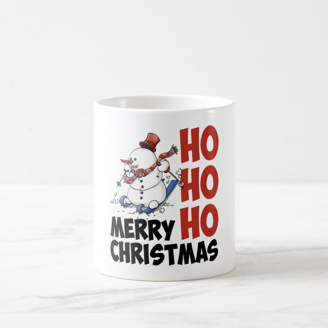 Caneca De Café Hohoho Merry Christmas. (Centro)
