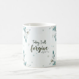 Caneca De Café Hoje, perdoarei como Cristo me perdoa.