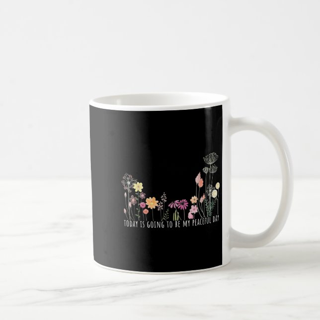 Caneca De Café Hoje Será Meu Dia Pacífico Botânico (Direita)