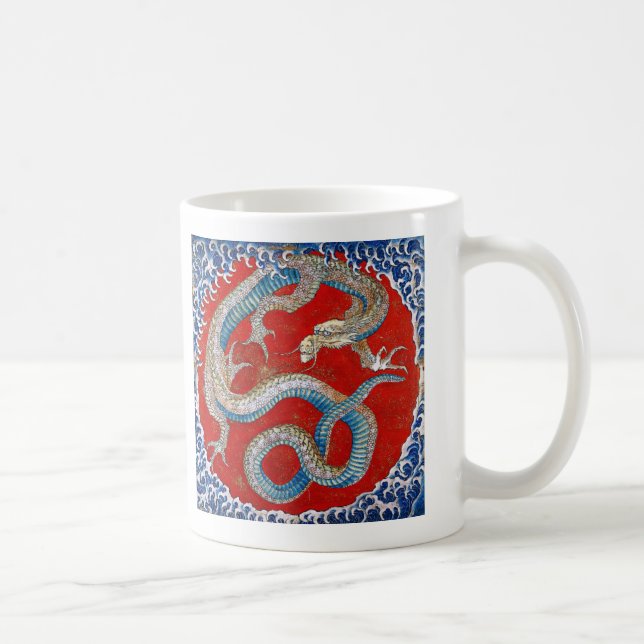 Caneca De Café HOKUSAI , “ Dragon ”、『龍図』 (Direita)