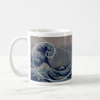 Hokusai encontra Fibonacci, relação dourada