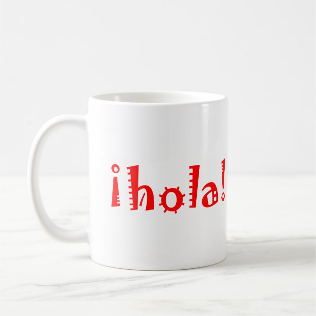 Caneca De Café Hola (Esquerda)