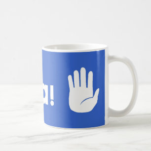 Caneca De Café Hola