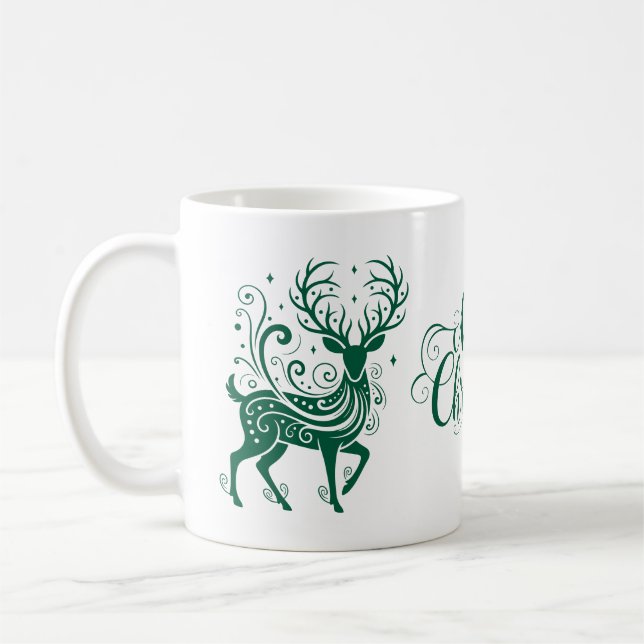 Caneca De Café Holiday Deer (Esquerda)