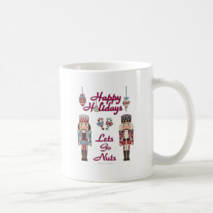 Caneca De Café Holiday Nutcracker deixa Loucos irem