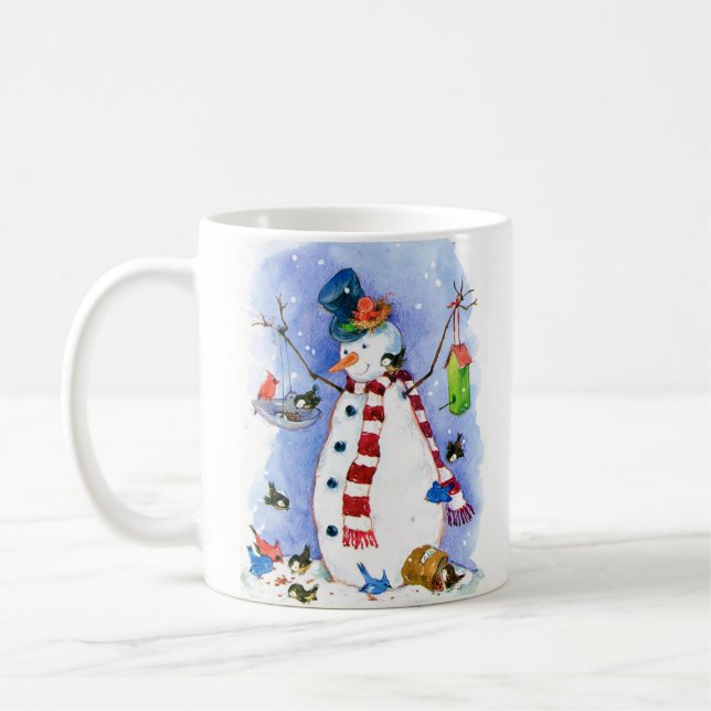 Caneca De Café Holiday Snowman Mug (Esquerda)