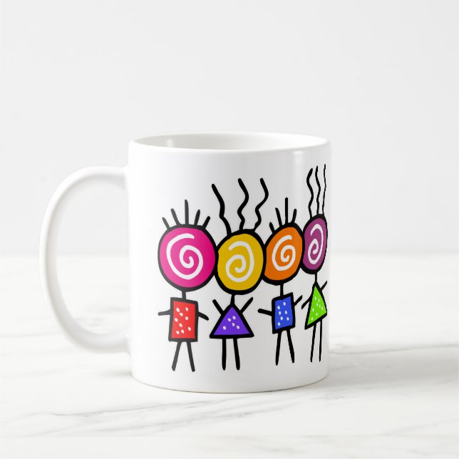Caneca De Café HoliES - HOLI MELHORES AMIGOS + suas ideias (Esquerda)