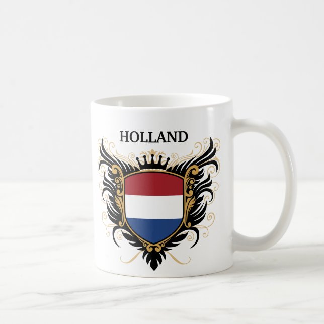 Caneca De Café Holland [personalize] (Direita)
