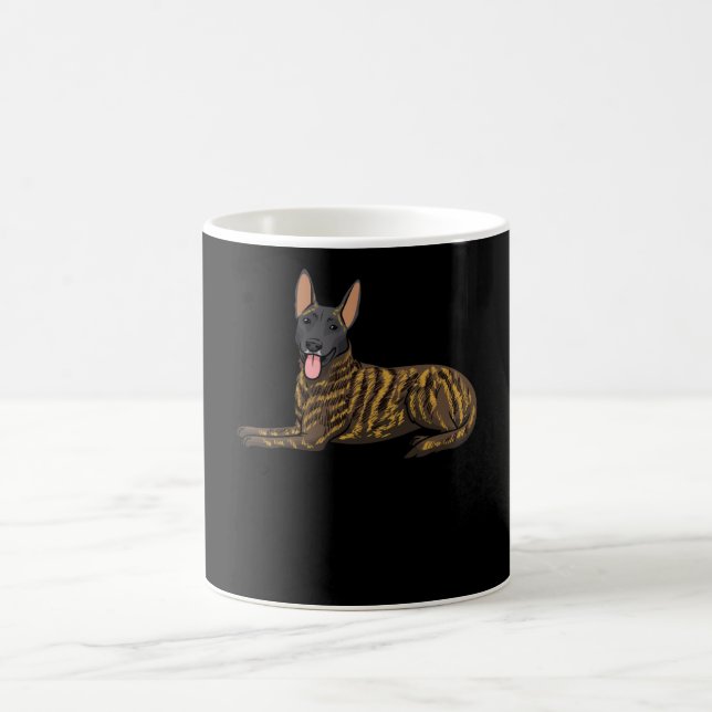 Caneca De Café Hollandse Herdershond Dutch Shepherd Dog (Centro)