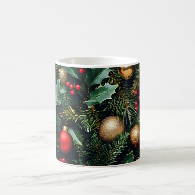 Caneca De Café Holly Berry Winter Wonderland (Centro)