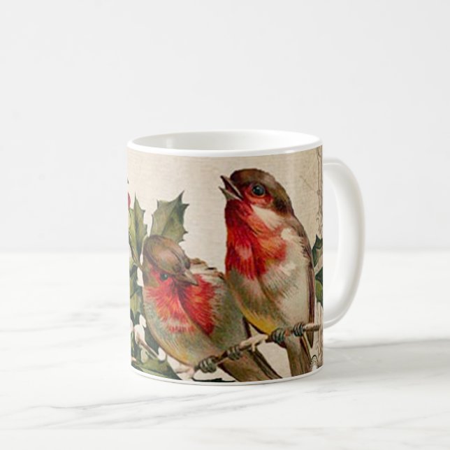 Caneca De Café Holly-days (Frente Esquerda)