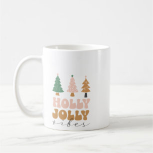 Caneca De Café Holly Jolly vibes Baby Bodydress
