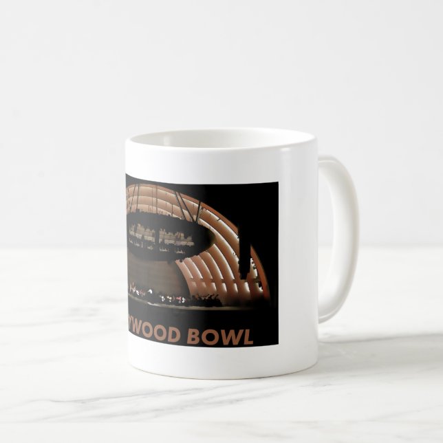 Caneca De Café Hollywood Bowl (Frente Esquerda)
