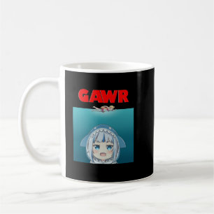 Caneca De Café Hololive EN - Gawr Gura Parody