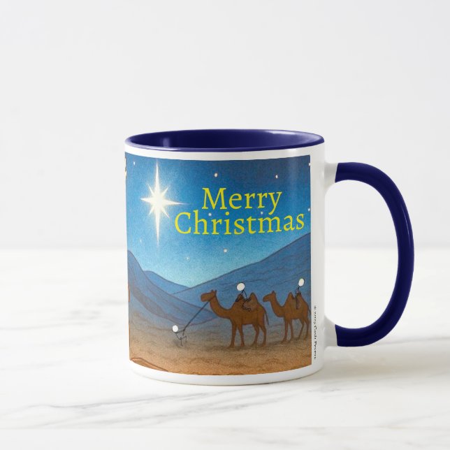 Caneca de Café Holy Night Selfie Christmas 330ml (Direita)