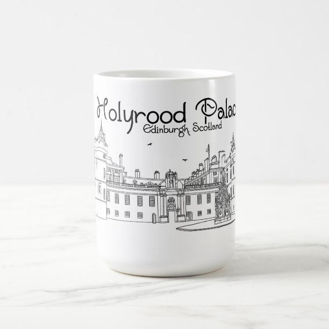 Caneca De Café Holyrood Palace Escócia (Centro)