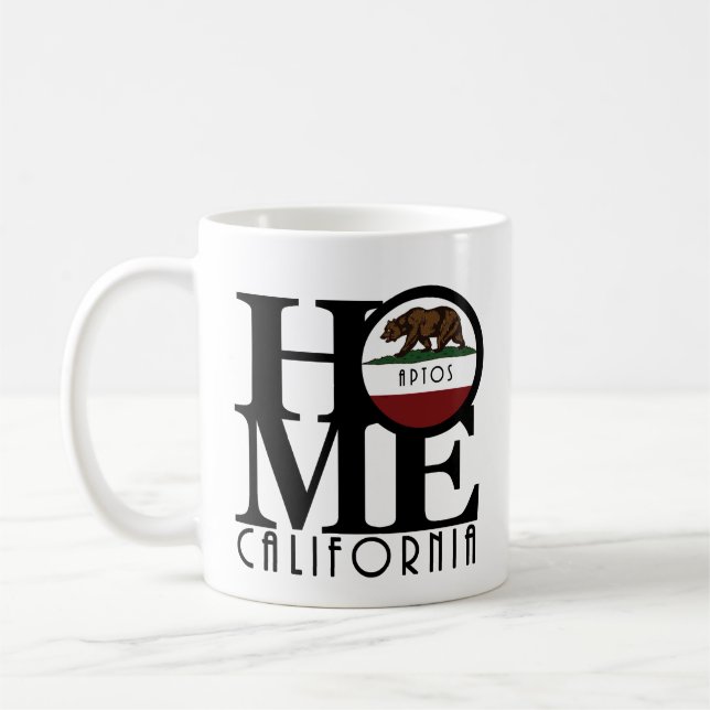 Caneca De Café HOME Aptos CA 11oz (Esquerda)