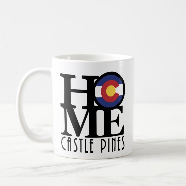 Caneca De Café HOME castelo Pines 11oz (Esquerda)