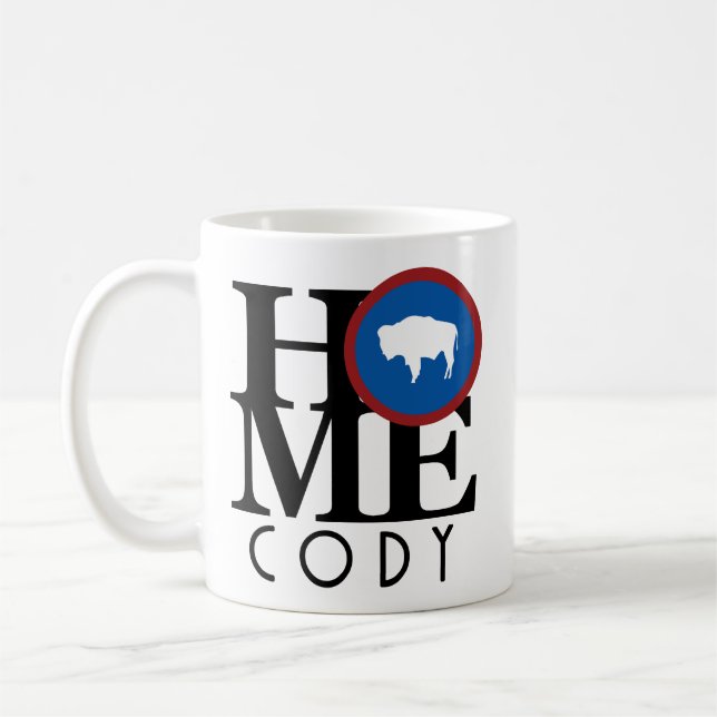 Caneca De Café HOME Cody Wyoming 11oz (Esquerda)