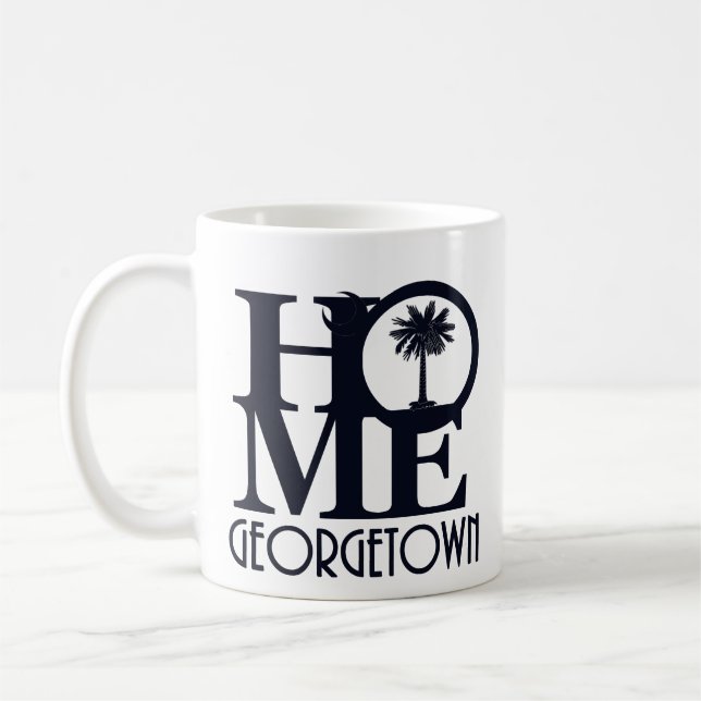 Caneca De Café HOME Georgetown SC 11oz (Esquerda)