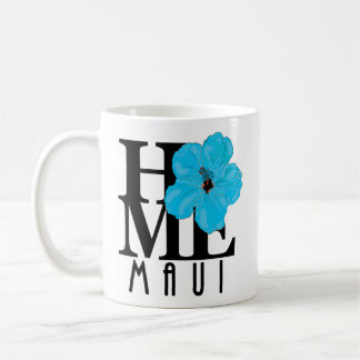 Caneca De Café HOME Maui Blue Hibiscus 11oz