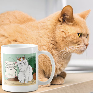 Caneca De Café Home page do Gatinho no Twitter