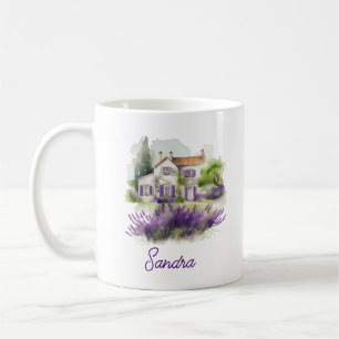 Caneca De Café Home Page do País da Aquarela