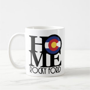 Caneca De Café HOME Rocky Ford Colorado 11oz