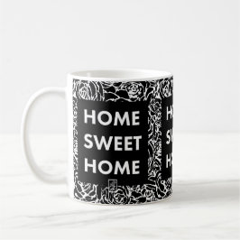 Caneca De Café Home Sweet Home. Coffee Mug.