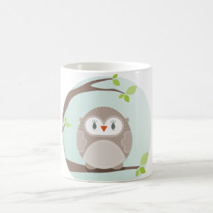 Caneca De Café HOME SWEET HOME : Coruja em uma árvore 1