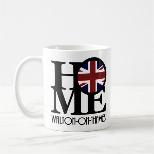 Caneca De Café HOME Walton-On-Thames 11oz