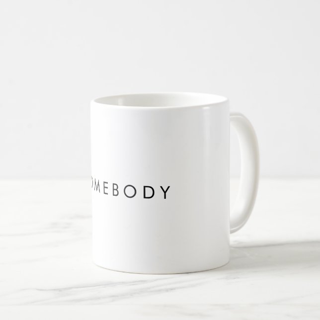 Caneca De Café Homebody (Frente Esquerda)