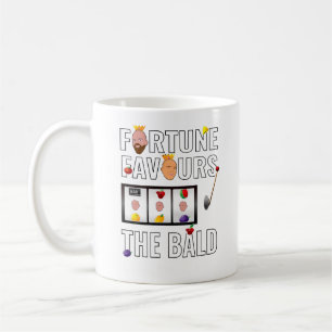 Caneca De Café Homem careca engraçado, piada careca careca e p