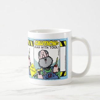 Caneca De Café Homem com ferramenta