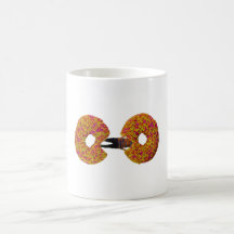 Homem Comendo Donuts