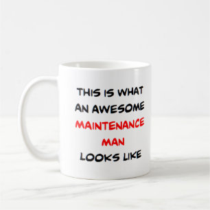 Caneca De Café homem da manutenção, incrível