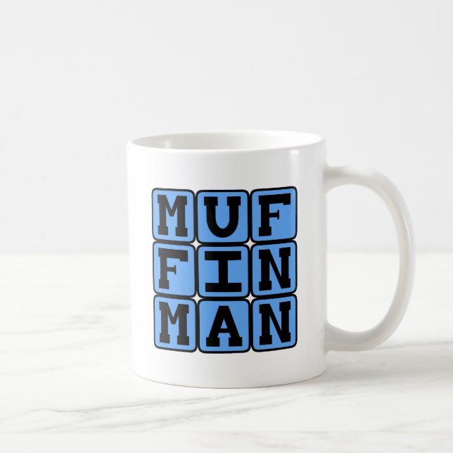 Caneca De Café Homem de muffin (Direita)
