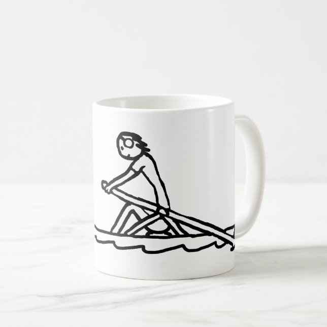 Caneca De Café Homem do Remo (Frente Esquerda)
