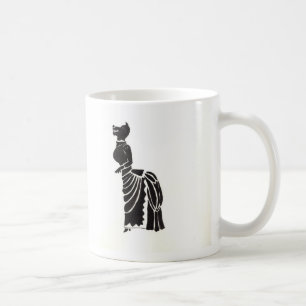 Caneca De Café Homem-lobo em um vestido de fantasia