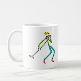 Caneca De Café Homem-Palito Cantor
