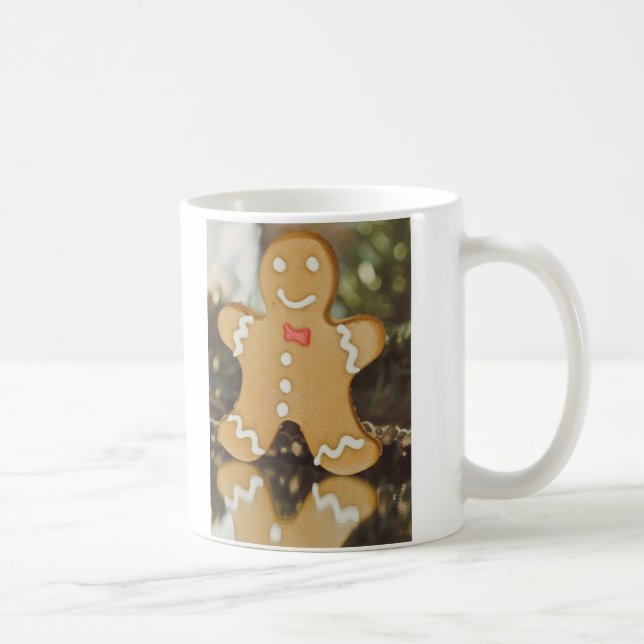 Caneca De Café Homem-pão de Natal (Direita)