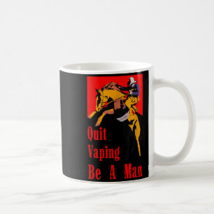 Caneca De Café Homem que Abandona o Vape Cowboy para Arte