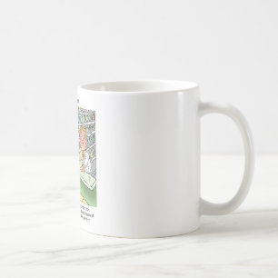 Caneca De Café Homem Velho & A Farmácia Presentes de Desenhos Eng