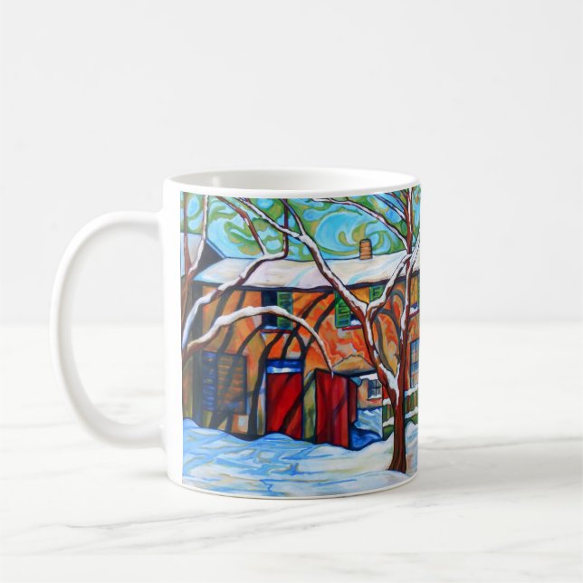 Caneca De Café Homenagem A Lawren Harris Coffee Mug (Esquerda)