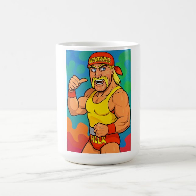 Caneca De Café Homenagem ao Hulk Hogan (Centro)